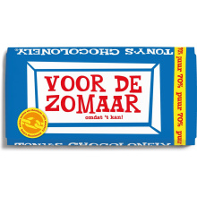 Tony's Chocolonely Voor de zomaar reep 180 gram - Topgiving